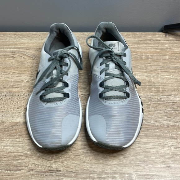 Nike Training Mens Flex Control 4 Workout Shoes Sneakers Grey Black Swoosh 8 - Picture 5 of 11